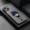 Pixel Style Cute Chainsaw Man Phone Case For iPhone 17 Air 16 e 15 14 13 12 11 Pro Max Plus Mini SE 2020 2022 Transparent Cover