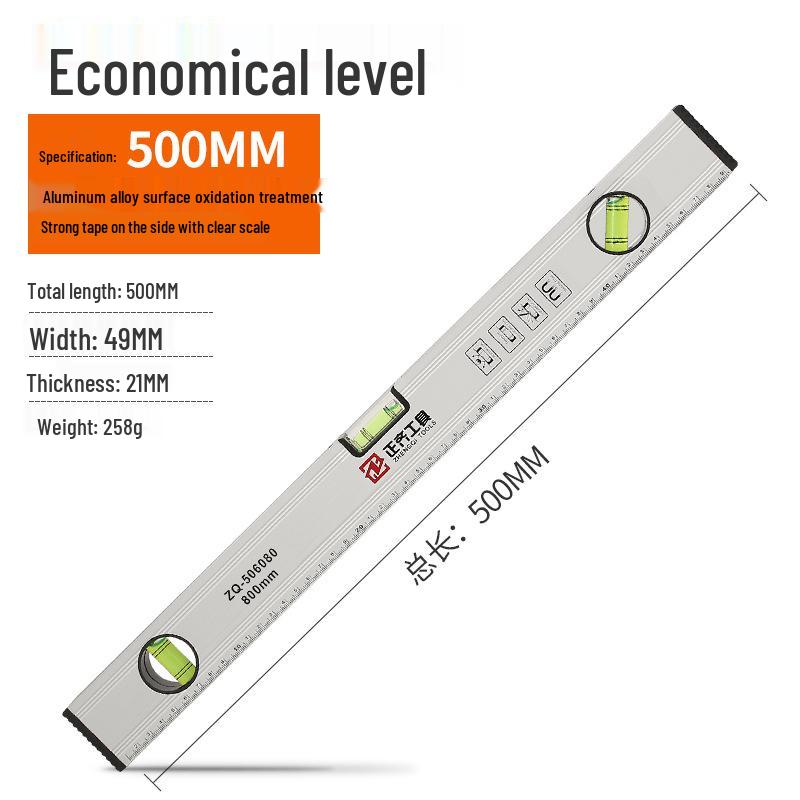 High Precision Spirit Level with Angle Inclination Balance, Vertical & Horizontal Measuring Rangefinder, Strong Magnet
