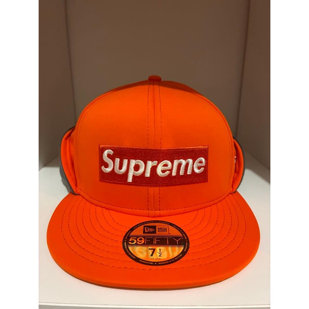 Used Supreme WINDSTOPPER EarflapBoxLogoNewEra