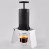 Aluminum Hand Press Coffee Machine Stand Coffee Filter Cup Bracket Bracket Foldable For Outdoor Espresso Brewing Campers