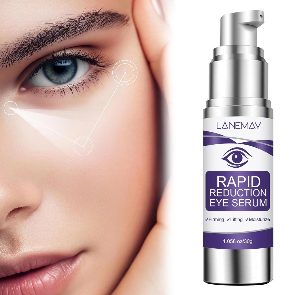 Rapid Reduction Eye Serum-Lifting & Firming-Reduce Wrinkles, Reduce Eye Bags-Suitable for all Skin Types, 30ml