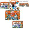 Authentic Octonauts Captain Barnacles Peso Kwazii Plush Figurines Boys Gift Set