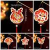Traditional New Year Luminous Lantern Chinese Style Children Handheld Lantern  Hanfu Accessories
