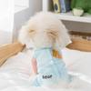 Thin Breathable Spring and Summer Dog Mesh Belly Bag Cat Four-legged Clothes Air-conditioned Clothes Loungewear Pet Dog Clothes