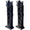 Set of 2 Rod Holder Meiho and Daiwa Fishing Rod Tackle Box Stands, Compatible, Stand, [Used]