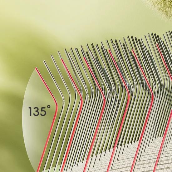 Cat Deshedding Brush Pet Grooming Comb Rounded Angled Teeth Remove Loose Undercoat Massage Dematting Comb for Long Short Hair Cats Dogs