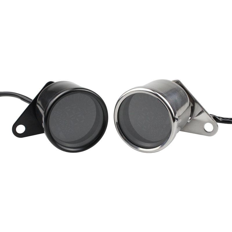 Motorcycle Speedometer Gauge 0~10000RPM 0-199km/h LCD Digital Tachometer Odometer Fuel Meter Gauge 12V Universal For Motorbike