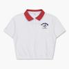 Le Coq Sportif [end Of Season saLe][60  Off] Terry Crop Polo Collar T shirT owT