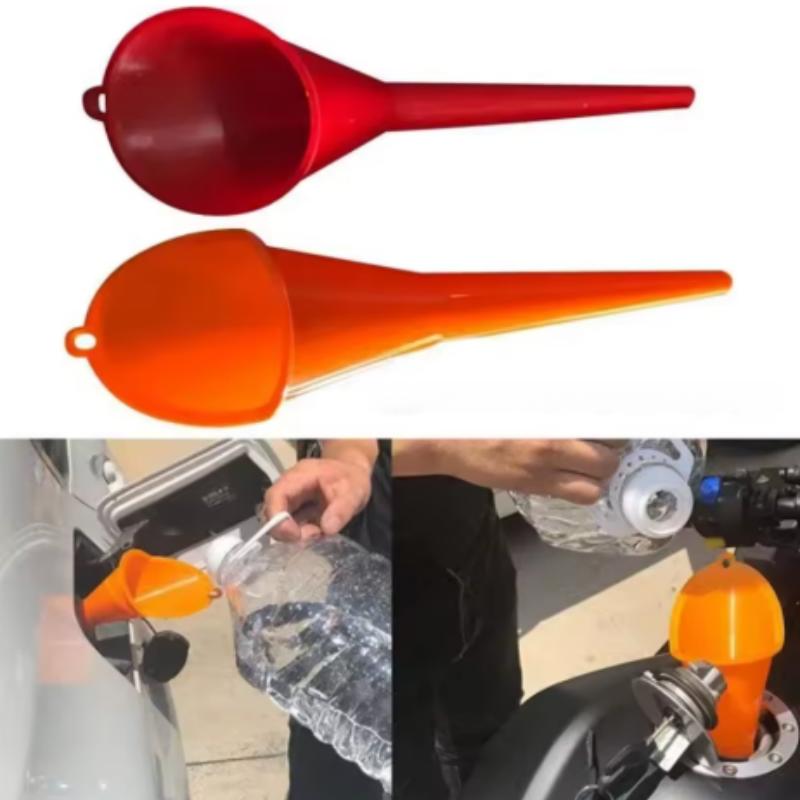 S/L Langer Stiel Kunststofftrichter für Auto splastic Trichter Benzinmotorölwechsel Zusatzmotorrad Landmaschine Trichter