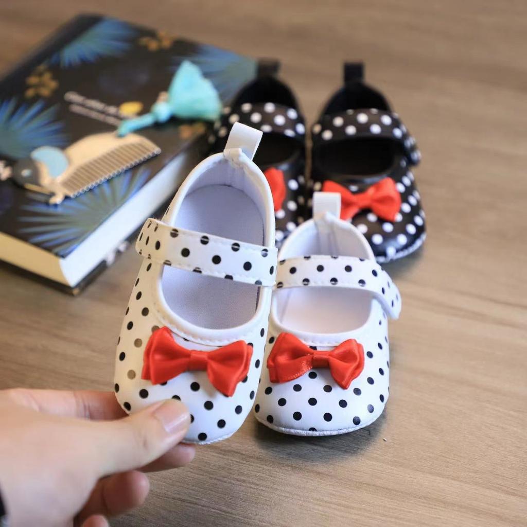 Baby Step Shoes Baby's First Pair of Toddler Shoes Baby Shoes Breathable Non-slip Girls Fashion Shoes Princess Style