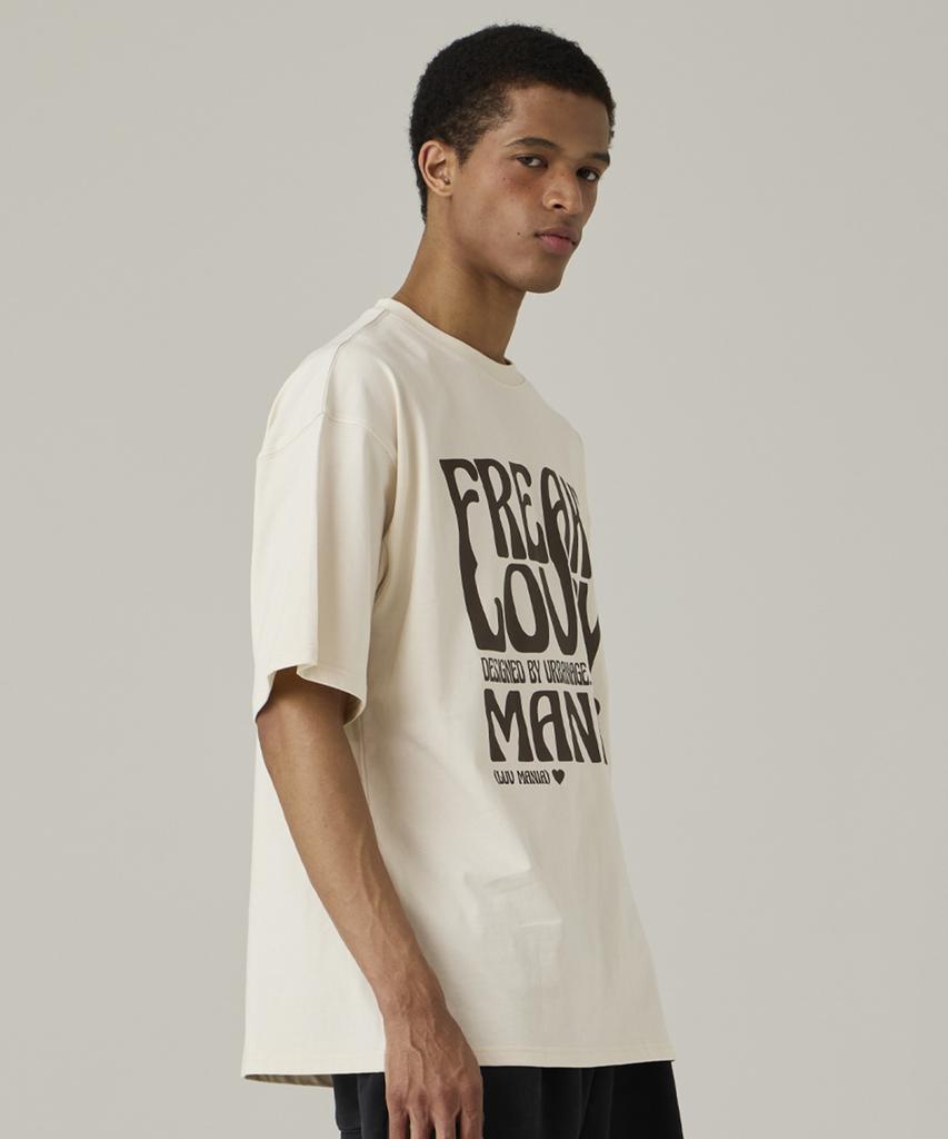 URBANAGE Maniac Oversleeve Short Sleeve Cream