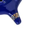 12 Holes Alto C Ocarina Ceramic Ocarina with Lanyard Handrest Mini Wind Instrument for Beginners