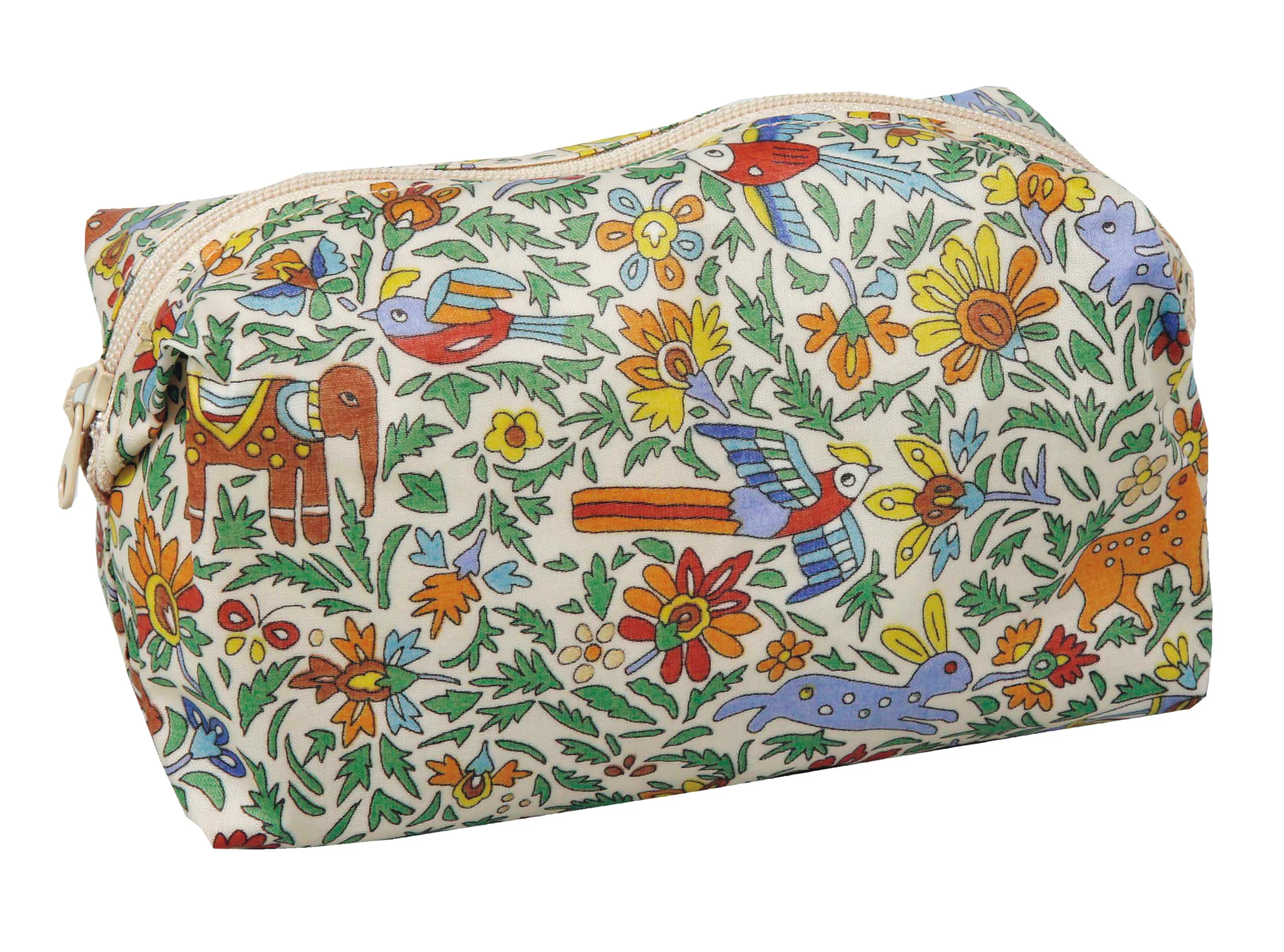 

Yamamoto Jin Shoten Balloon Beige Made in Japanese Inbound Souvenir Pouch, Oasis, [5284-78-F], Japan, Pattern, бежевий