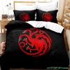 Black And Red Fire Dragon Bedding Set Single Twin Full Queen King Size Bed Set Aldult Kid Bedroom Duvetcover Sets Bed Sheet Set