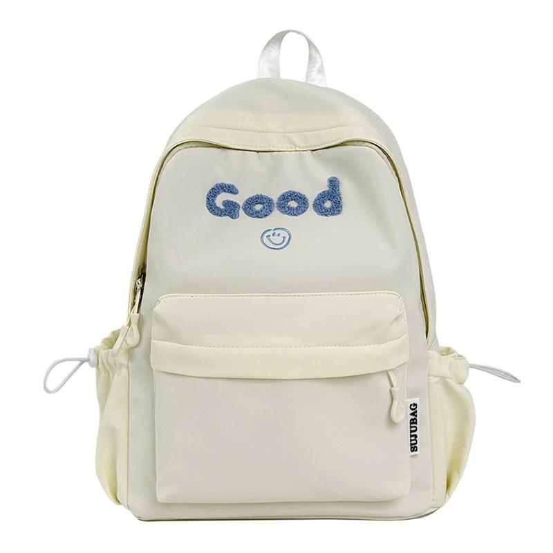 Schoolbag1011 Korean version of college style schoolbag student fashion large capacity travel backpack lightweight junior high school student
