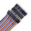 Multicolor DuPont Jumper Breadboard Jumper 120pcs Wires, Male-to-Male, Male-to-Female, Female-to-Female, Wires, (20cm)