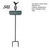 Vintage Style Garden Stakes Retro Bird Stake, Metal Sign Rustic Weatherproof Yard Decorations Decoration with Stake for Flower Bed, Lawn Decorative