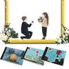 Romantisch Hand omgeslagen Boek Creatieve Trends Flip Book Kit Bekentenis Stripverhaal FlipBook Cadeau Kunst