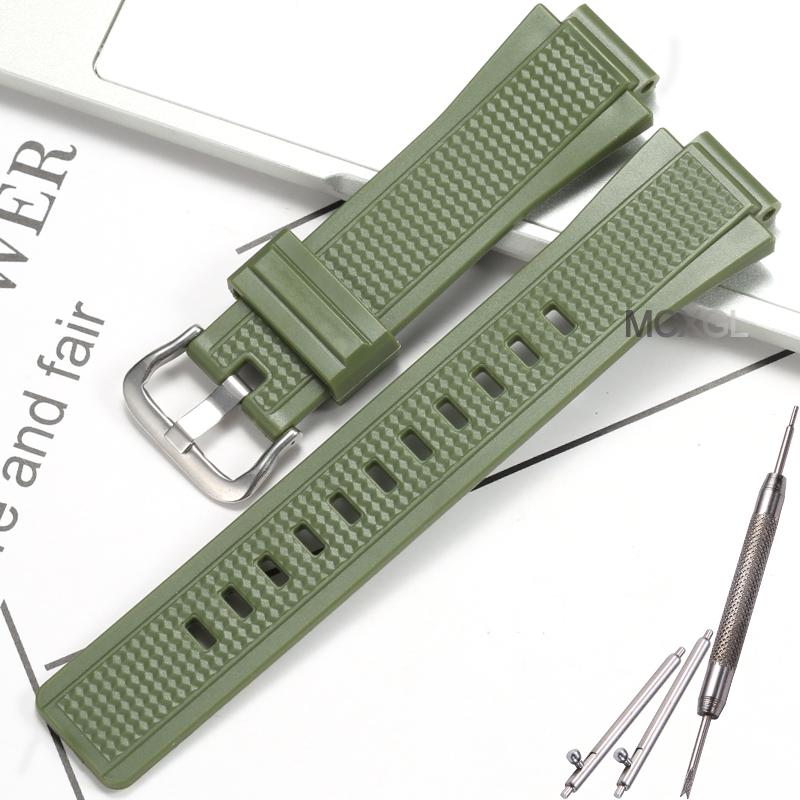 Resin Watchband Suitable for Casio GST-B200-1A Replacement Band GST-B200 Men's Sports Waterproof Rubber Strap Watch Accessories