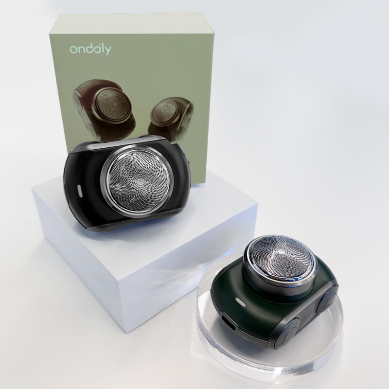 PicShot Mini Portable Shaver, Fully Waterproof Electric Shaver Khaki