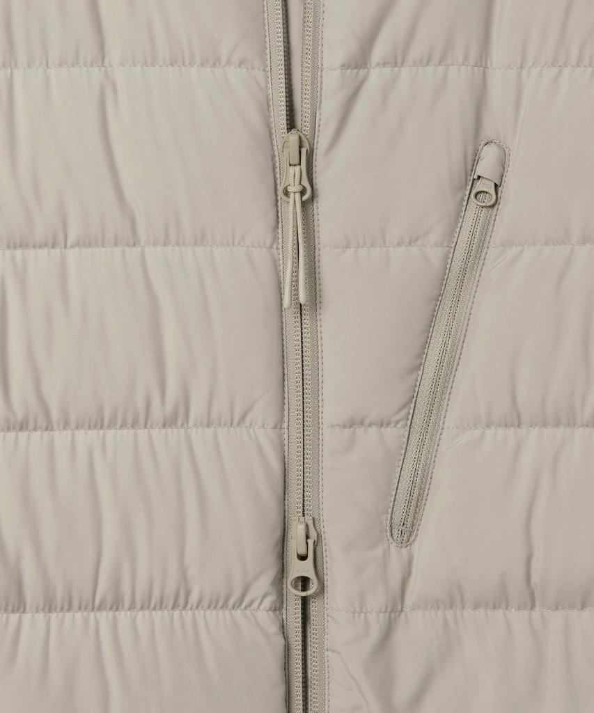 Musinsa Standard [City Leisure] High-Neck Light Down Jacket [Dusty Beige]