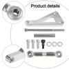 Polished Finish Alternator Bracket Kit Adjustable Design Adjustable Bracket Kit  Engine Replacement