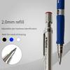 2.0mm Mechanical Pencil Set 2B Automatic Pencils with Black/Color Lead Refills For Draft Drawing, Writing, Crafting, Art Sketch