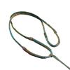 Hand-Woven Eight-Strand Unisex Necklace Rope for Pendants, Jade, Beeswax, Thangka