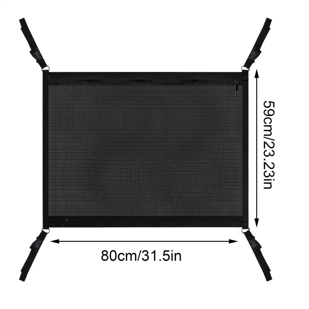 Auto Dach Gepäcktaschen Doppelschichtige Auto Dach Gepäcknetz Organizer Netz Tragfähigkeit Innen Dach Organizer Netz Straße