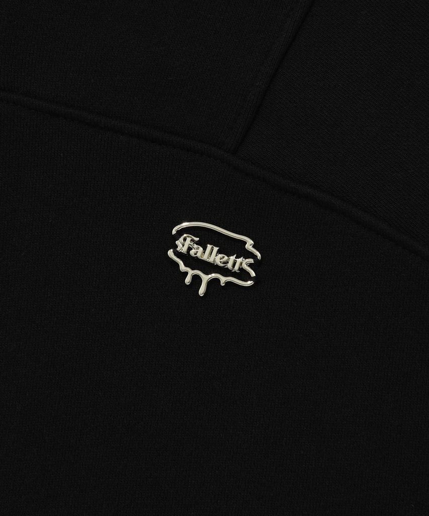 FALLETT Half Zip Sweatshirt Black