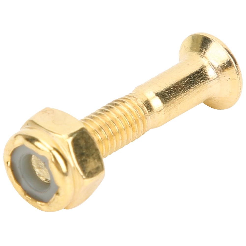 MS33018 Aluminium Alloy Professional Durable 25mm Skateboard Nail with Nut AccessoryGolden