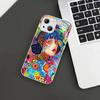 Art Y-Yayoi KusamaS Tempered Glass For Iphone 14 13 12 11 Pro Mini XS MAX 14Plus X XS XR Cover