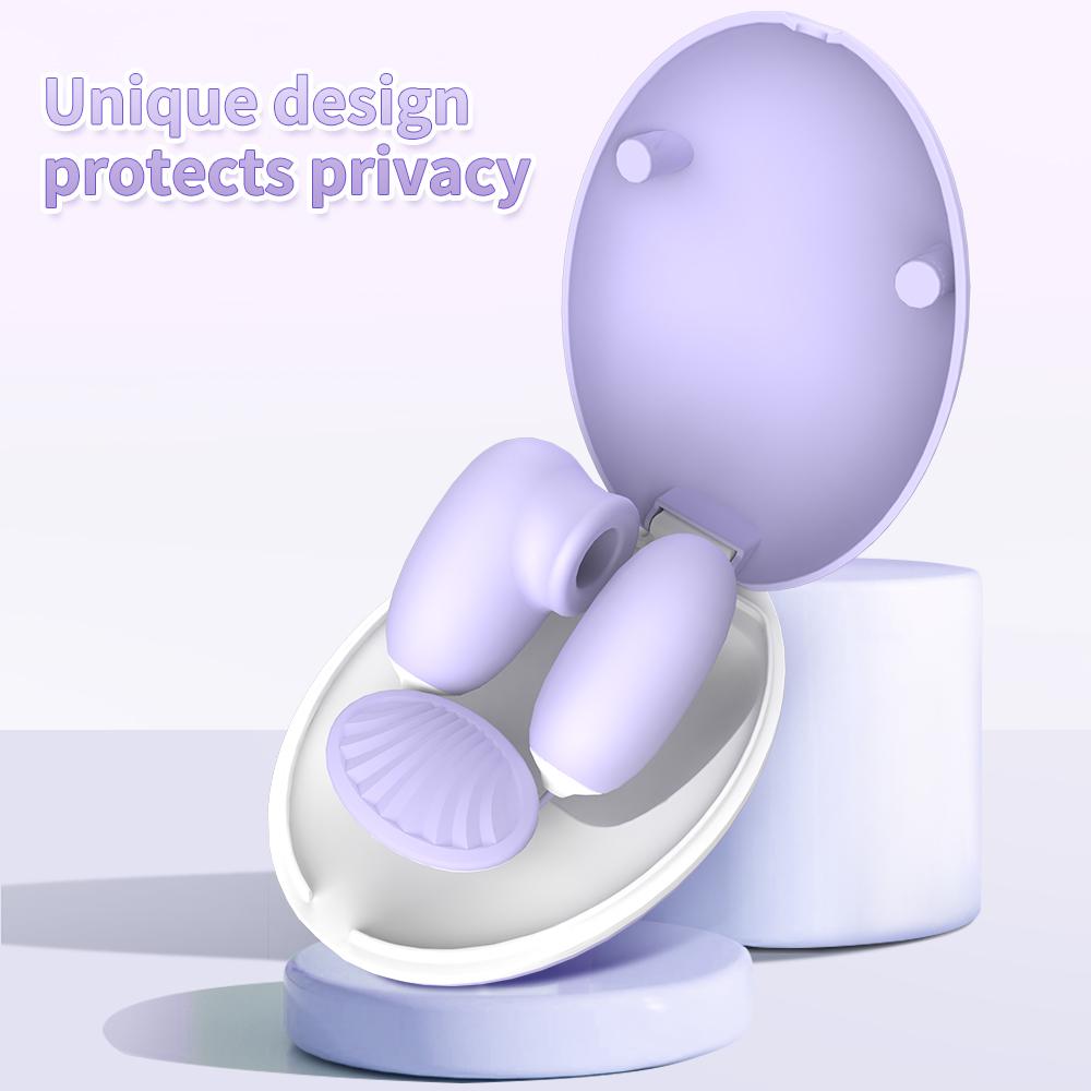 Magic Box Klitoris Saug Vibrator Ei G-Punkt Brustwarzensauger Stimulator Vagina Ball Sexspielzeug für Frauen 12 Geschwindigkeiten Doppelte Stimulation