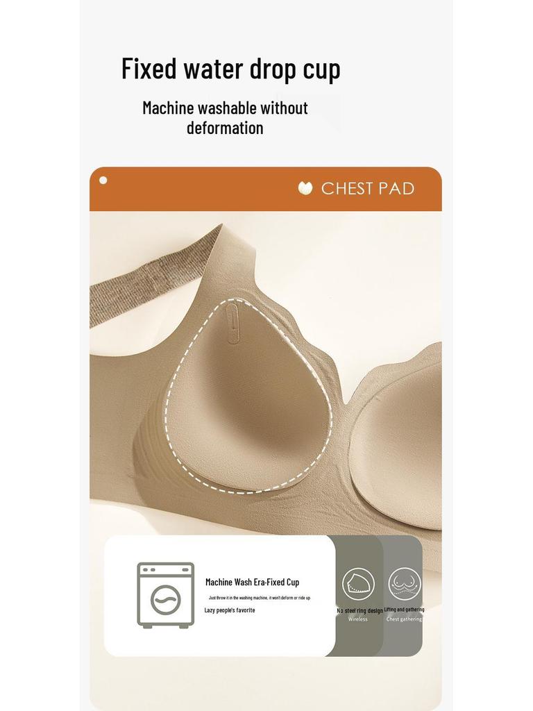 Wireless Warm Velvet Lift Bra for Small Chest - Autumn & Winter Anti-Sagging Support