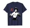 Bruce Lee Enter The Dragon Black & White Art T-Shirt