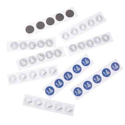 1/20/50Pcs Nfc Labels Stickers Badges Label Sticker Rfid Electronic Tag Rewritable Secret Key Sticker Nfc Tags
