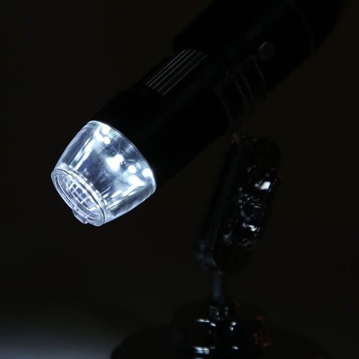 Computer Magnifier, Microscope, with 2MP LED Light with Stand for Industrial PCB Control Jewelry Dimension Detection