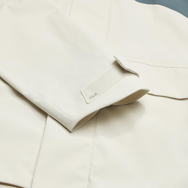 New FILA EXPLORER Jacket Men's Streptopelia White A11M537719FWT