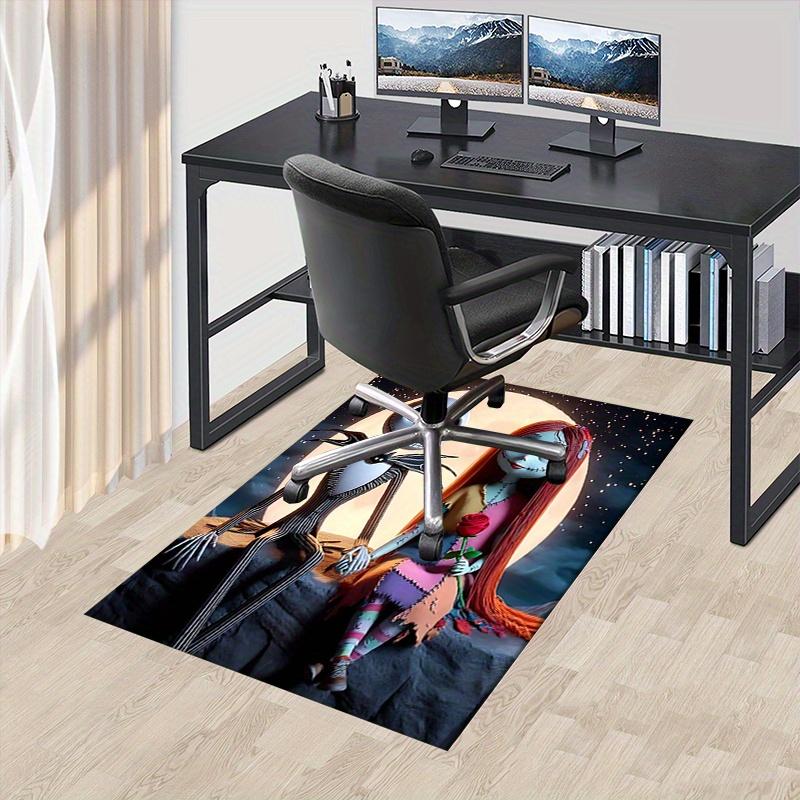 

Office Rug Jack Skellington, Sally theme 3D Printed Anti-Slip Rug-Machine Washable for Living Room 60cm by 90cm