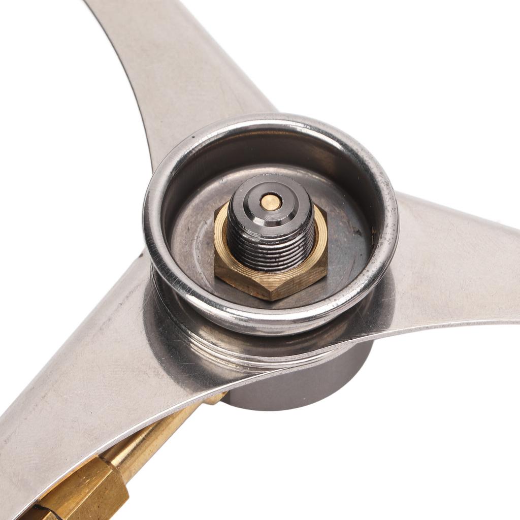 Outdoor Tripod Gas Stove Connector Foldable Heat Resisting Portable Camping Stove Long Tank Converter for Outdoor