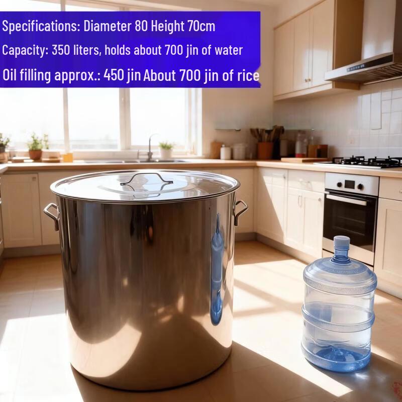 Heavy-Duty Stainless Steel Soup Pot with Lid