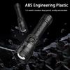 Led Flashlight Built-In Battery Usb Rechargeable Strong Light Torch Outdoor Camping Hiking Lantern