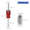 Universal Hex Handle Arbor with Quick Release Mechanism Suitable for 38mm+ Bi Metal&Pipe Cutter High Efficiency Drilling