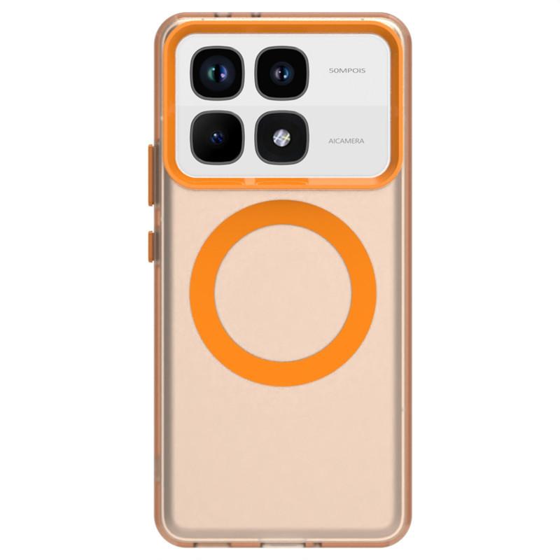 For Xiaomi 14T Case For Xiaomi 14 14T Pro 14 Ultra Cover Translucent Candy Color Matte Magnetic Shockproof Protective Bumper
