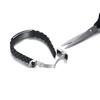 Engraved Christian Lord's Prayer Black Silicone Bracelet Men German French Hebrew Multi Language Brazalets
