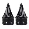 NEW-Black Front Axle Cap Nut Cover For  Street Glide Road King Low Rider