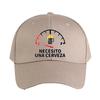 necesito cerveza Caps Summer Adult Baseball Cap Adjustable with Curved Brim Duckbill Hat Protection Sun Hats Casual