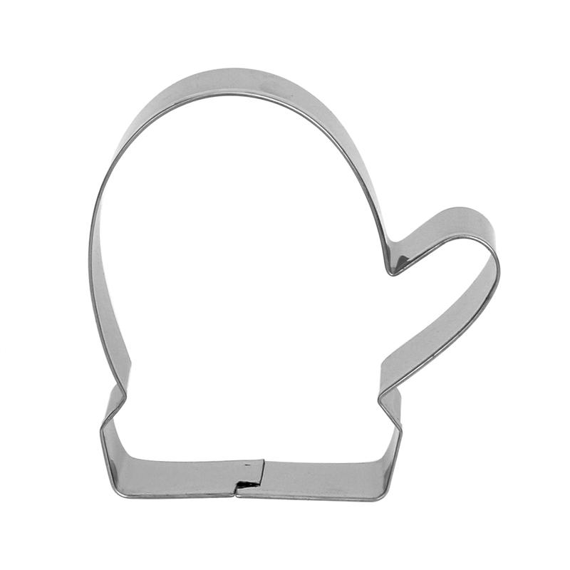 Bakeware Biscuit Mold Gingerbread Cookie Cutter DIY Xmas Christams Gloves Cake Decorating Tool