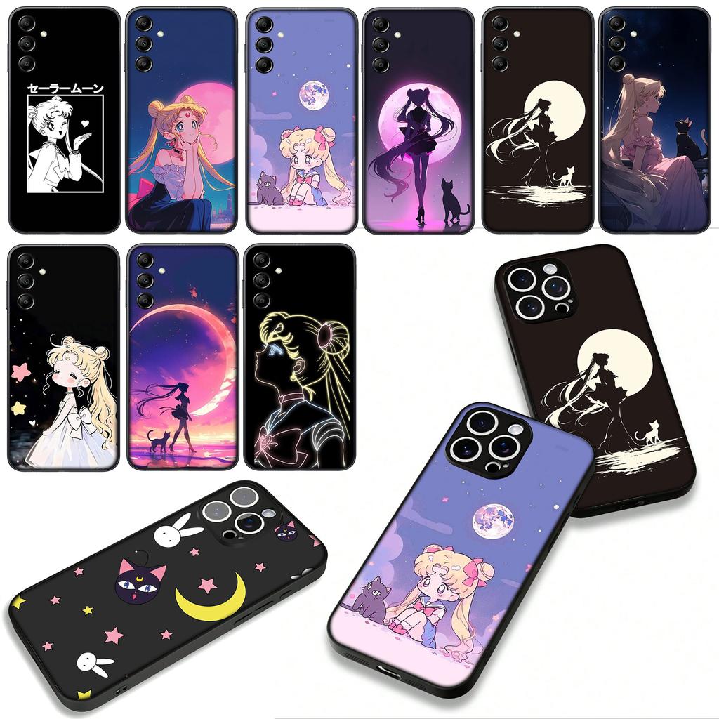 Comics S-Sailors Kawaii Moons Phone Cover for Xiaomi Redmi Note 14 12 13 ProPlus A4 A3 Pro Plus 12C 13C 14C 5G Case