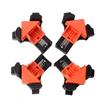 Adjustable 90° Right Angle Woodworking Clamps - Set of 4 for Frames